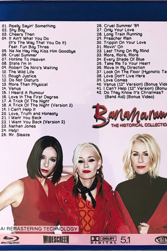 Bananarama The Historical Collection movie poster