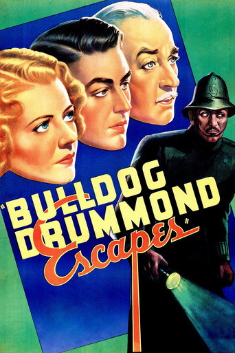 Bulldog Drummond Escapes movie poster