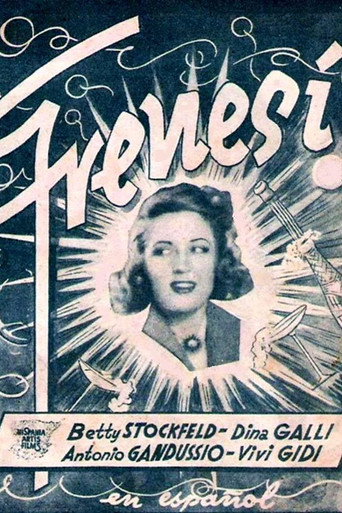 Frenesia movie poster