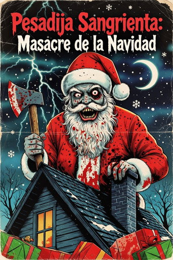 Bloody Nightmare: Christmas massacre movie poster