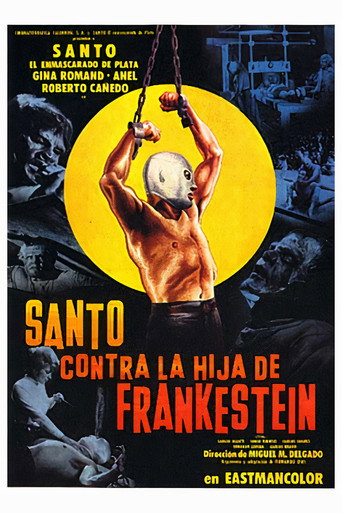 Santo vs. Frankenstein's Daughter movie poster