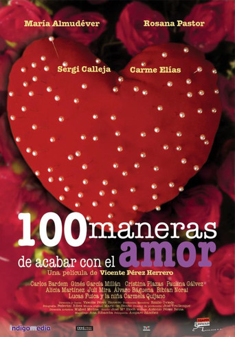 100 maneras de acabar con el amor movie poster