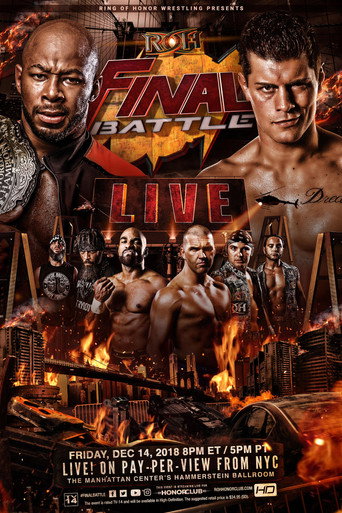 ROH Final Battle 2018 movie poster