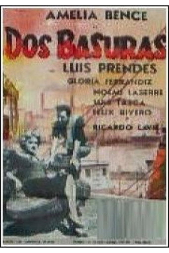 Dos basuras movie poster