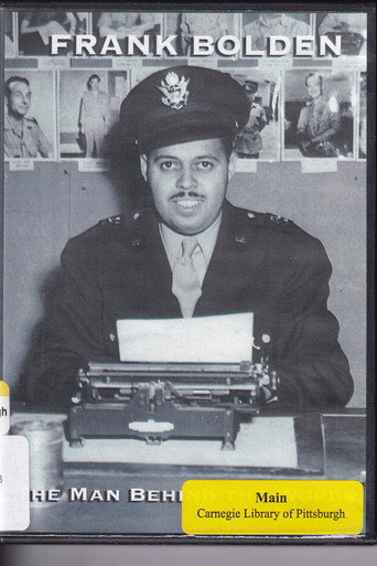 Frank Bolden: The Man Behind the Words movie poster