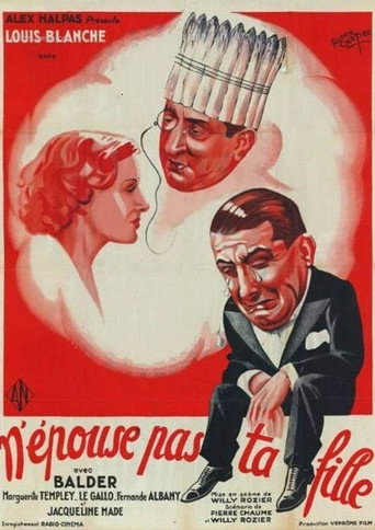 N'épouse pas ta fille movie poster