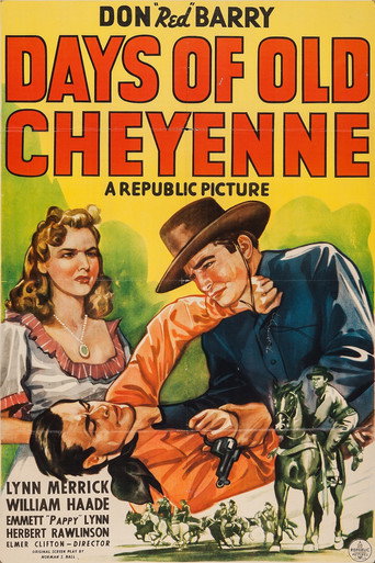 Days of Old Cheyenne movie poster