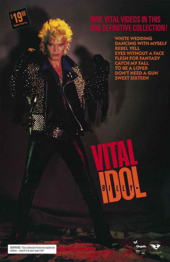 Billy Idol - VITAL IDOL movie poster