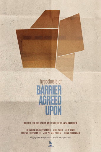 Hypothesis of Barrier Agreed Upon movie poster