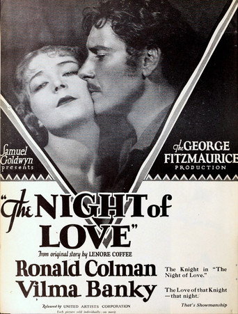 The Night of Love movie poster