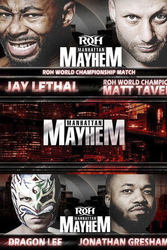 ROH: Manhattan Mayhem movie poster