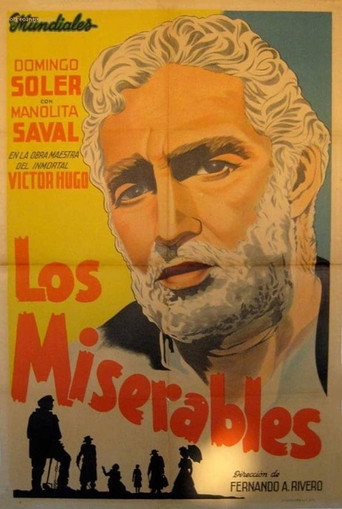 Los miserables movie poster