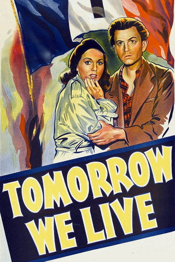 Tomorrow We Live movie poster