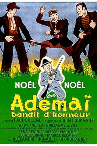 Adémaï bandit d'honneur movie poster