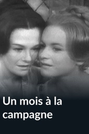 Un mois à la campagne movie poster