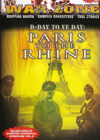 The War Zone: Paris to the Rhine movie poster