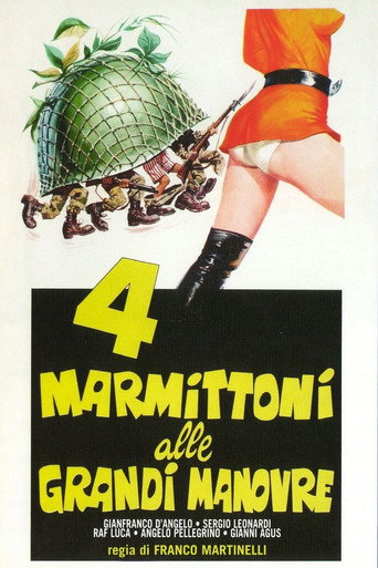 4 Crazy Draftees at the Army movie poster