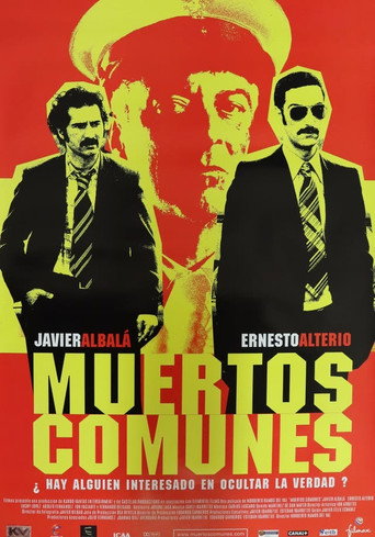 Muertos comunes movie poster
