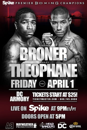 Adrien Broner vs. Ashley Theophane movie poster