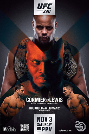 UFC 230: Cormier vs. Lewis movie poster