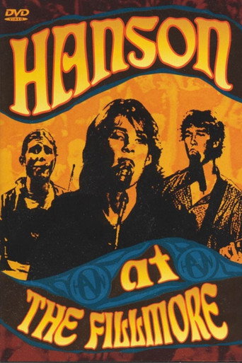Hanson: At the Fillmore movie poster