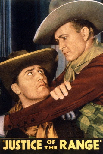 Justice of the Range movie poster