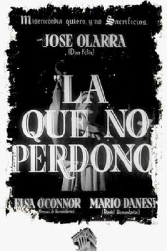 La que no perdonó movie poster