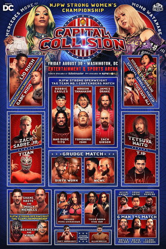 NJPW Capital Collision 2024 movie poster