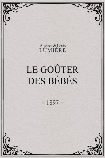 Le goûter des bébés movie poster