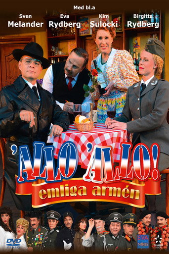 'Allo 'allo emliga armén movie poster
