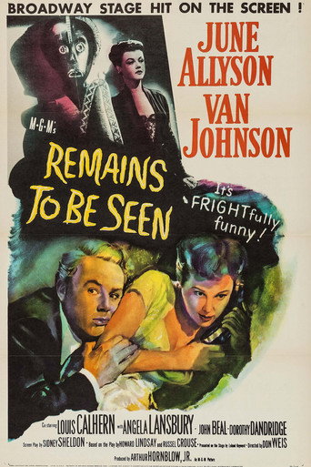Remains to Be Seen movie poster