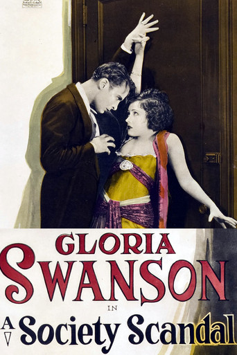 A Society Scandal movie poster