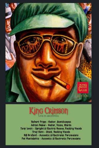 King Crimson: Live in Argentina, 1994 movie poster