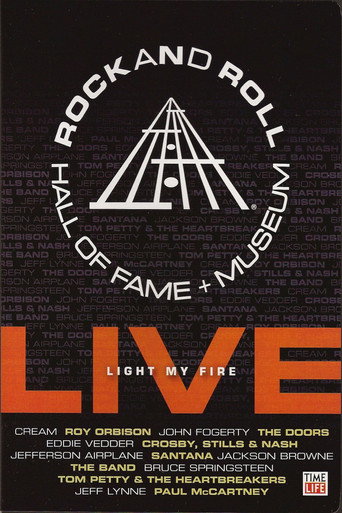 Rock and Roll Hall of Fame Live - Light My Fire movie poster