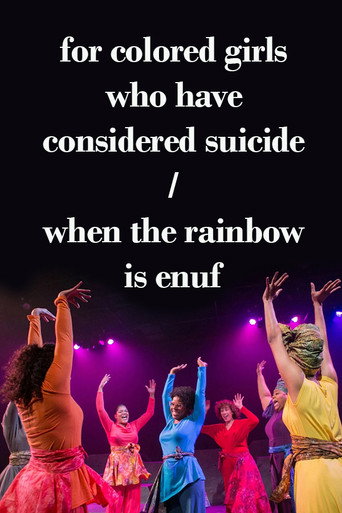 for colored girls who have considered suicide/when the rainbow is enuf movie poster