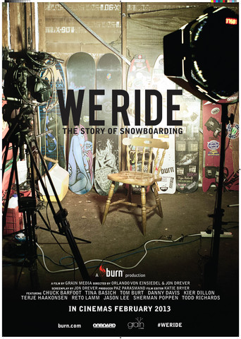 We Ride: The Story of Snowboarding movie poster