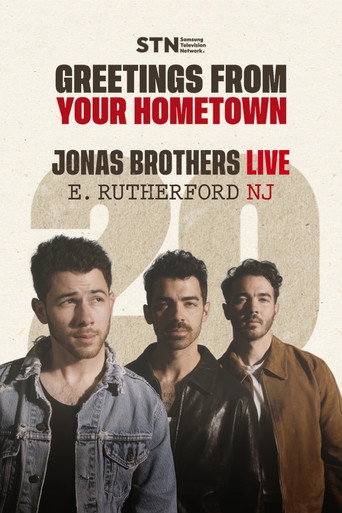 JONAS20 Greetings from Your Hometown - East Rutherford, NJ movie poster