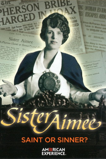 Sister Aimee movie poster