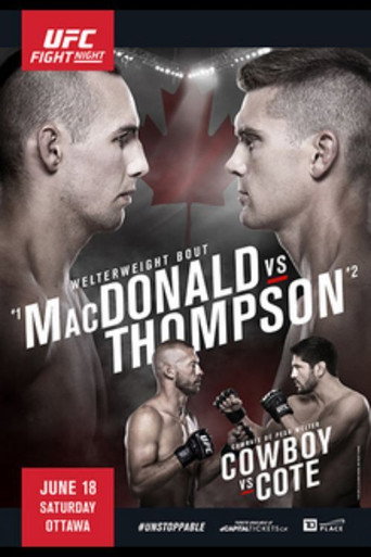 UFC Fight Night 89: MacDonald vs. Thompson movie poster
