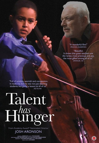Talent Has Hunger movie poster