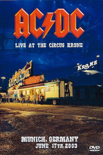 AC/DC Live At The Circus Krone movie poster