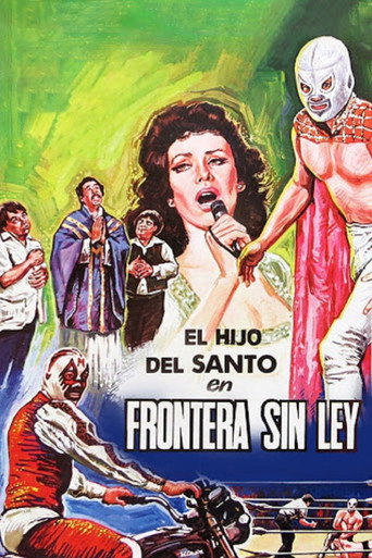 El hijo de Santo en frontera sin ley movie poster