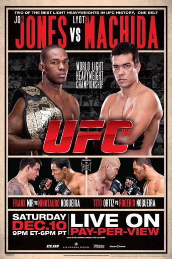 UFC 140: Jones vs. Machida movie poster