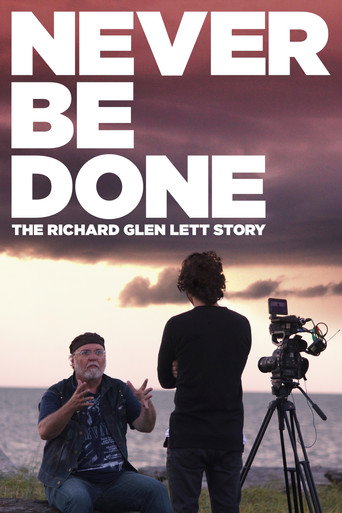 Never Be Done: The Richard Glen Lett Story movie poster
