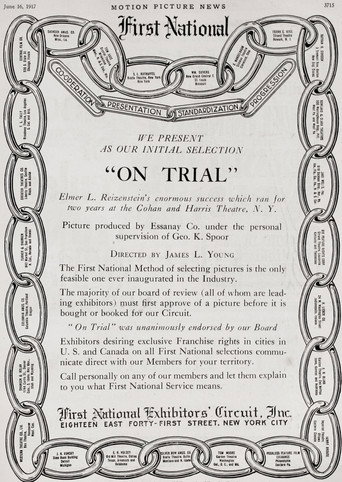 On Trial movie poster