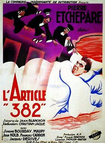 L'Article 382 movie poster