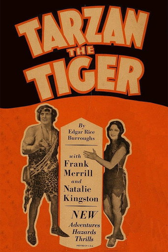 Tarzan the Tiger movie poster