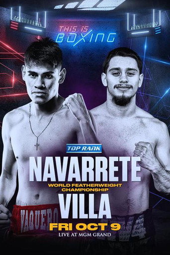Emanuel Navarrete vs. Ruben Villa movie poster