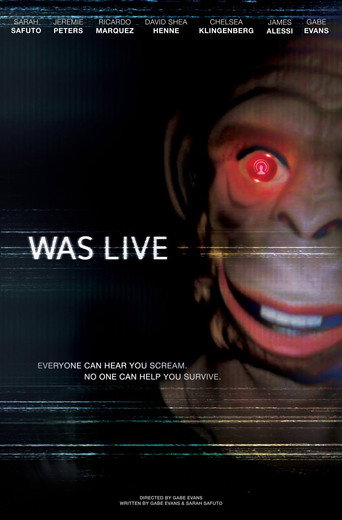Was Live movie poster