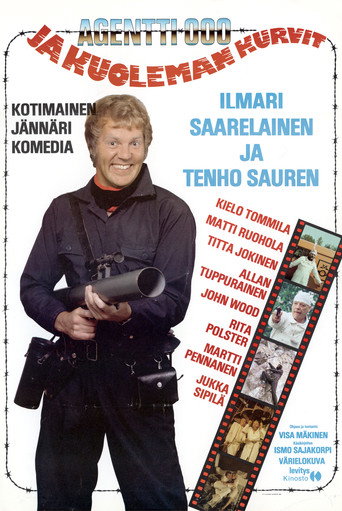 Agentti 000 ja kuoleman kurvit movie poster